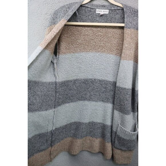 Knox Rose Open Front Long Sleeve Cardigan-Size Small-Pockets-BOHO - Picture 7 of 10